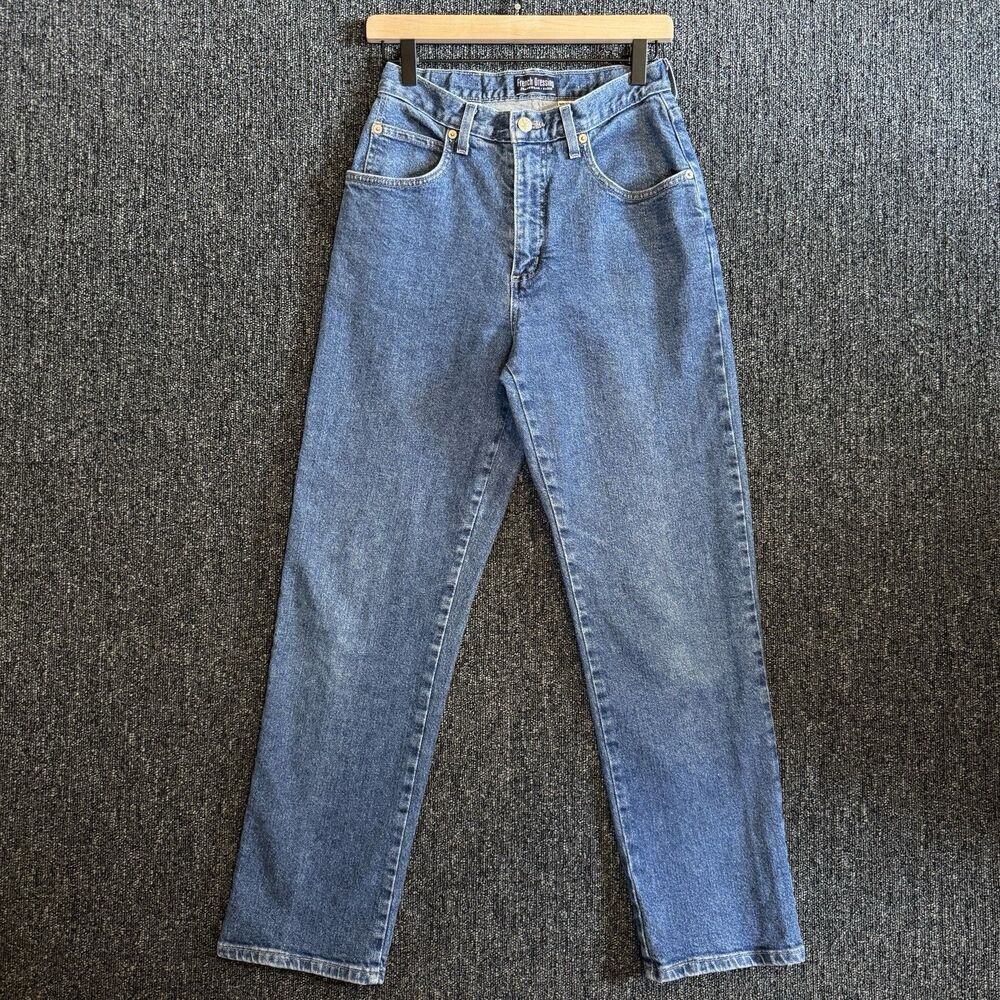 Vintage French Dressing Jeans Womens Sz 8P Contour Easy Fit High Rise Straight